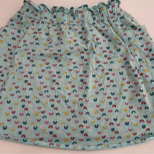 Pact brand new rainbow organic cotton skirt